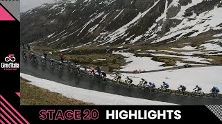 Giro d’Italia 2021  Stage 20  Highlights [upl. by Chandra433]