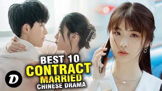 10 Best Contract Marriage Chinese Dramas Fake to Real Romance [upl. by Jillene]