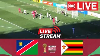 🔴LIVE Namibia vs Zimbabwe  Africa Cup of Nations Qualifiers 2026  Full Match Today [upl. by Leiahtan643]