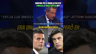 Sabatini quotMotta va criticato dopo il Parmaquot [upl. by Vivi782]