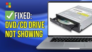 DVDCD Drive Not Working or No Showing  100 Solved [upl. by Yelyr]