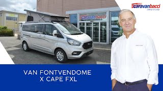 Presentazione Font Vendome X CAPE FXL  Nuovo Ford Transit Custom Nugget [upl. by Drehcir]