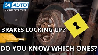 Brakes Locked Up on Car or Truck Is It the Front or Rear Heres How to Find Out amp Fix It Yourself [upl. by Zaremski]