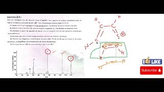 correction exercice 1  examen Spectrométrie de masse 2024 part 3 [upl. by Shirley]