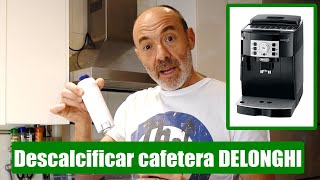 DESCALCIFICAR CAFETERA AUTOMÁTICA DELONGHI MAGNÍFICA S [upl. by Naghem]