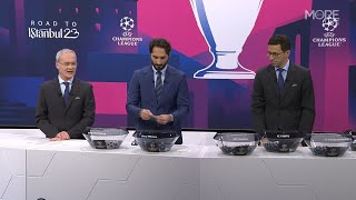 The 202223 UEFA Champions League Round of 16 draw [upl. by Sheya76]