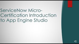 Micro Certification  App engine Studio [upl. by Ollehto]