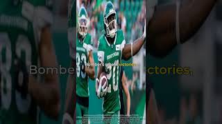 Intense CFL Matchup Saskatchewan Roughriders vs Winnipeg Blue Bombers [upl. by Ardolino]