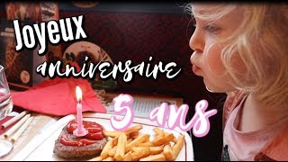 ❥ ANNIVERSAIRE LICORNE 5 ANS VLOG FAMILLE 751  ♥ [upl. by Rayburn]