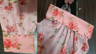 cuff sleeves Design cutting and stitching  How to make cuff sleeves simple cuff sleeves Design [upl. by Hterag726]