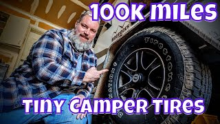 Best Tires for Teardrop Camper  You dont need stiff sidewalls  Nucamp TG [upl. by Suvart770]