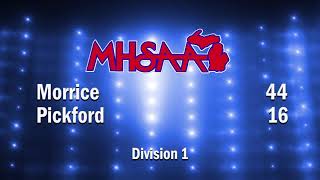 MHSAAtv Highlights 2018 8Player Football Finals [upl. by Oihsoy]