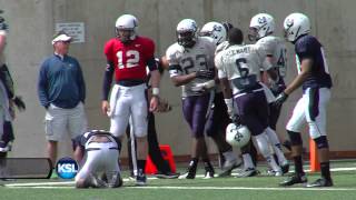 Utah State Spring Game Highlights [upl. by Assirahc856]