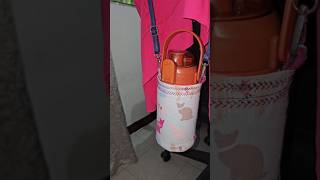 Sew Water Bottle Strap Bag  Tumbler Bag with Long Strap [upl. by Ottavia154]