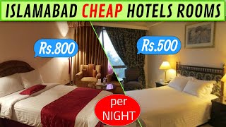 ISLAMABAD CHEAP HOTEL 2022  NEAT amp CLEAN ROOMS IN CHEAP RENT [upl. by Hubert]