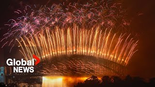 New Years 2024 countdown celebrations amp fireworks around the world  PART 1 [upl. by Florance]