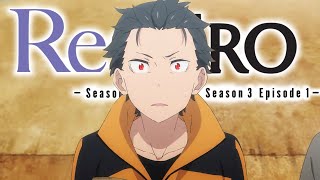 Subarus First Death  ReZERO Season 3 Episode 1 ReactionAnalysis [upl. by Aeli]