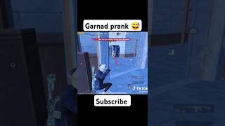 Garnad prank 😅 pubgmobile pubgnextstarprogram pubgmobilec7s19 [upl. by Xonel]