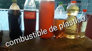 COMBUSTIBLE DE PLASTICO [upl. by Svoboda]