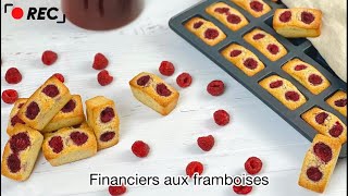 Financiers aux framboises de Cyril Lignac Simple et rapide [upl. by Humpage]