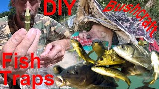 DIY Primitive Fishing Traps for Anchovies Plastic Bottle Fish Trap How to Easily make a Trap Fish [upl. by Berstine]