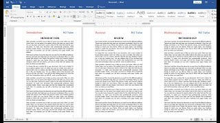 How to Apply Different Header amp Footer on Same Word Document [upl. by Gussie]