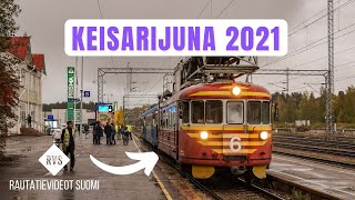 Keisarijuna 2021 Kainuuseen  Dm7 ja Tka7tilausajo [upl. by Eniamrehc839]