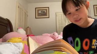 Read aloud with me Junie B Joans First Grader at last📕🎉 with pie and Pusheen cat [upl. by Hgielah145]