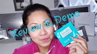 Exuviance perfomance peel AP25 review  demo  alazaesbeauty [upl. by Eldoree736]