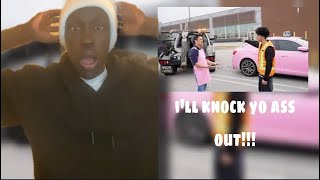 reacting to ash alk Towing strangers cars Prank [upl. by Eolc]