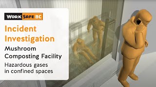 Mushroom Composting Facility Incident Animation  WorkSafeBC [upl. by Hurlbut]