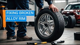 Fixing a Tire Rim [upl. by Emanuela]