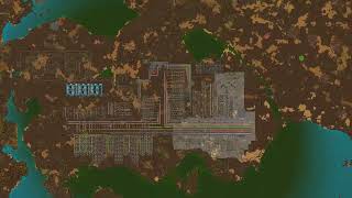 Factorio Timelapse  17 hours to rocket [upl. by Millian]