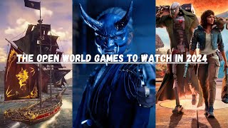 Top 5 Upcoming Open World Games of 2024 [upl. by Venezia617]