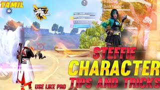 Cs ranked steffie character tips and tricks tamilBest character for cs rank push tamil 2023 [upl. by Eillor]