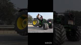 TRACTOR TOWING TROLLEY COMPARISON 🥺NISHU DESHWALautomobile nishudashwalvirallivebigshorts [upl. by Coben]