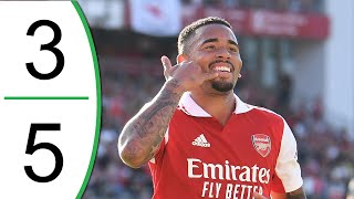 Nurnberg vs Arsenal 35 Extended Highlights amp Goals  8th July 2022 [upl. by Heinrike]