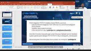 FGA Talks  Sosialisasi Pelatihan FGABatch 1 Mitra Binar Academy danHacktiv8 [upl. by Mazurek743]