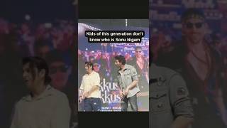 Kids dont know who is Sonu Nigam this video has broken my heart 💔  singing shorts sonunigam [upl. by Hersh]