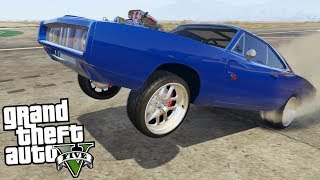 COME IMPENNARE CON LAUTO SU GTA 5 ita  IMPENNARE amp DRIFTARE CON L AUTO Su GTA 5 DODGE Di FampF [upl. by Klockau]