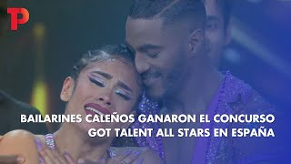 Bailarines caleños ganaron el concurso Got Talent All Stars en España I 06062023I TP Noticias [upl. by Wilber]