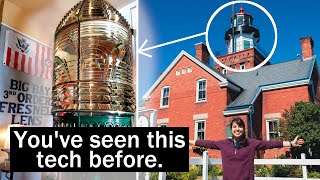 The Invention That Saved a Million Ships  Fresnel Lens Lighthouse Tour [upl. by Niak99]