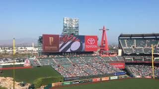 Angels starting lineup with calling all angels and enter sandman 42818 [upl. by Fernandez]