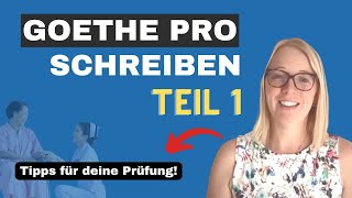 Goethe Pro Pflege Schreiben Teil 1  quotErfolgreich Berichte erstellenquot Goethe PRO B2 PFLEGE [upl. by Hullda]