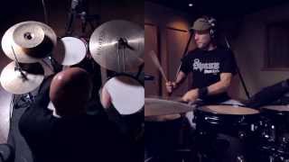 Jazz Fusion Drummer Markus Helander performs on Spaun drums [upl. by Ahsaeyt]