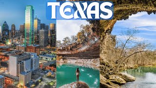 Top 10 Best Places To Visit In Texas [upl. by Nekcerb]