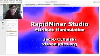 RapidMiner Stats Part 3 Working with Attributes [upl. by Waldack417]