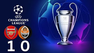 Leandro Trossard MISSED PENALTY  Arsenal vs Shakhtar Donetsk 10 Highlights  Champions League 2024 [upl. by Ardenia]