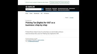 Making Tax Digital Bridging Software  HMRC [upl. by Ynolem90]