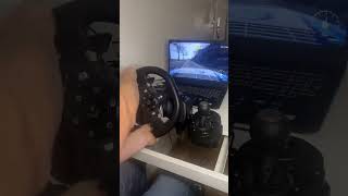 wrc steering wheel gameplay [upl. by Neerom]